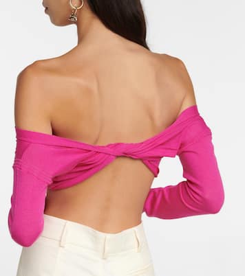 Le cardigan Alzou wool-blend cardigan | Jacquemus