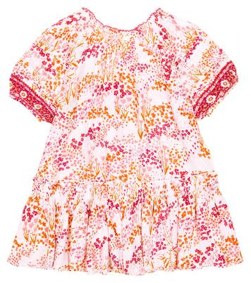 Amelie embroidered floral cotton dress | Poupette St Barth Kids