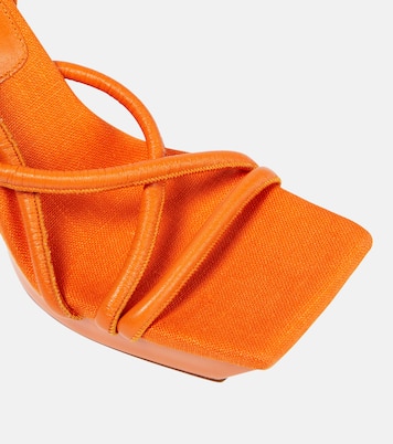 Wedge-Sandalen Rosie 39 aus Leder | Gia Borghini