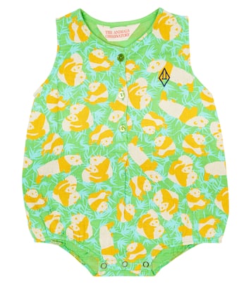 Baby Butterfly printed cotton bodysuit | The Animals Observatory