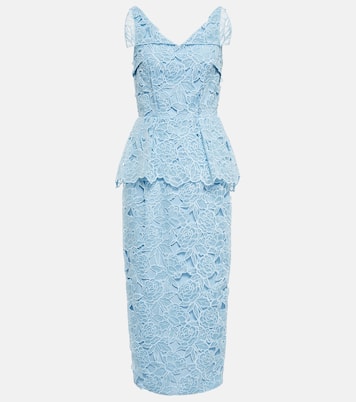 Robe midi Maesa en dentelle | Emilia Wickstead