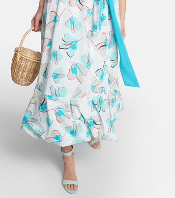 Robe midi portefeuille Roxanna | Diane von Furstenberg