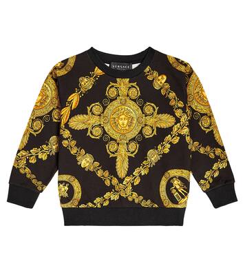 Sweat-shirt Barocco en coton | Versace Kids