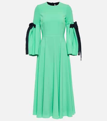 Robe midi Perdita en crêpe | Roksanda