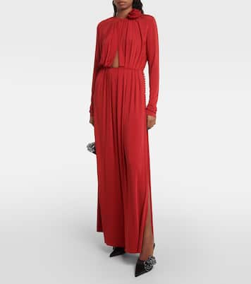 Verzierte Mules aus Satin | Magda Butrym