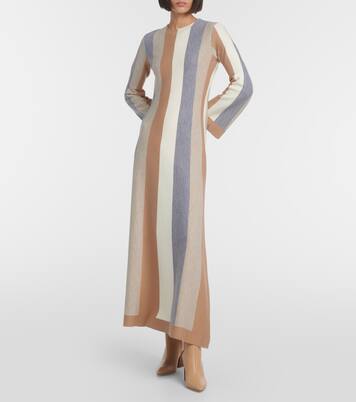 Quinlan wool and cashmere maxi dress | Gabriela Hearst