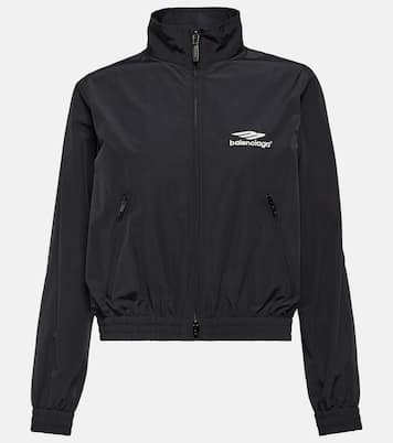 3B Sports Icon poplin track jacket | Balenciaga
