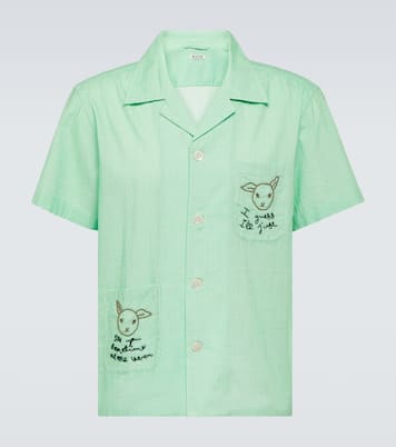 Chemise See You At The Barn en coton | Bode