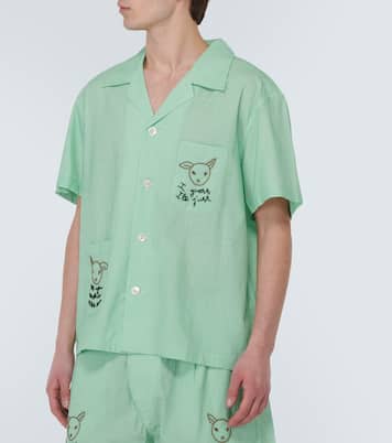 Chemise See You At The Barn en coton | Bode