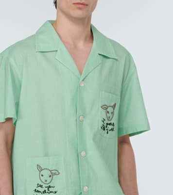Chemise See You At The Barn en coton | Bode