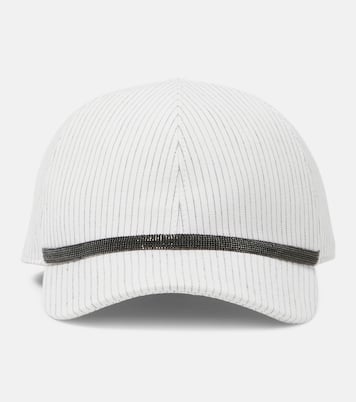 Linen and cotton baseball cap | Brunello Cucinelli