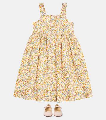 Robe Laly en coton à fleurs | Bonpoint
