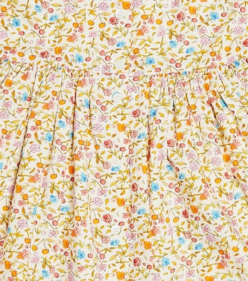 Robe Laly en coton à fleurs | Bonpoint