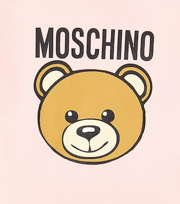 Baby - T-shirt e shorts in cotone con stampa | Moschino Kids