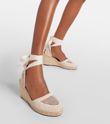 Alpargatas Alfafi de rafia con cuña | Isabel Marant