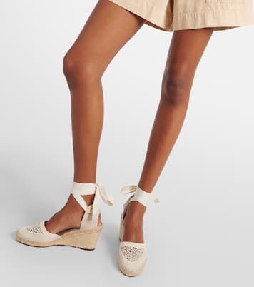 Alpargatas Alfafi de rafia con cuña | Isabel Marant