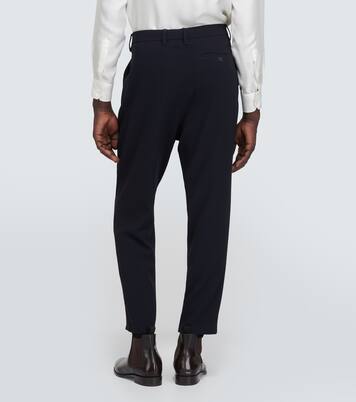 Virgin wool straight pants | Giorgio Armani