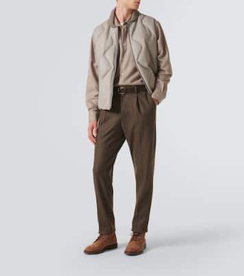 Chemise en laine à chevrons | Berluti