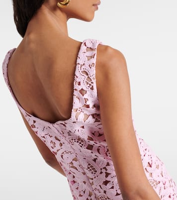 Robe en dentelle à fleurs | Self-Portrait