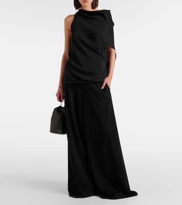 Weite Hose Dela aus Wolle | The Row