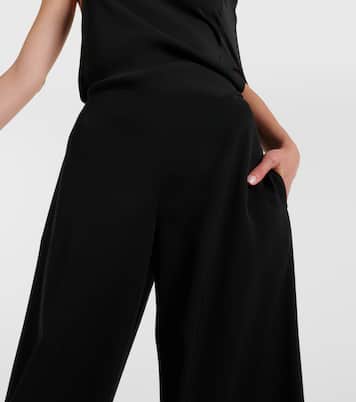 Weite Hose Dela aus Wolle | The Row