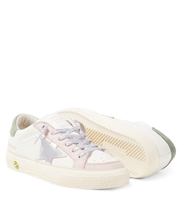May leather sneakers | Golden Goose Kids