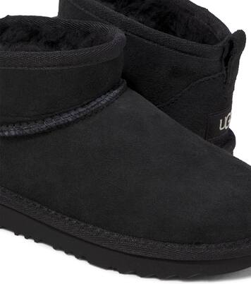 Classic Ultra Mini shearling-lined suede boots | UGG Kids