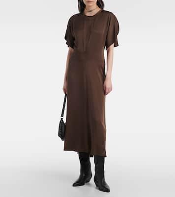 Abito midi Keany in raso | Isabel Marant