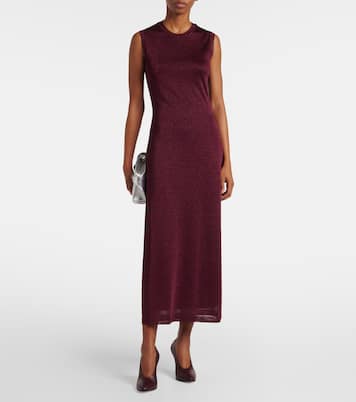 Abito lungo in Lurex® | Ferragamo