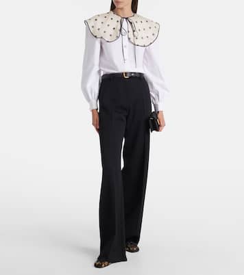 Bluse aus Baumwollpopeline | Valentino