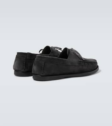 Segelschuhe City Moc aus Veloursleder | Saman Amel