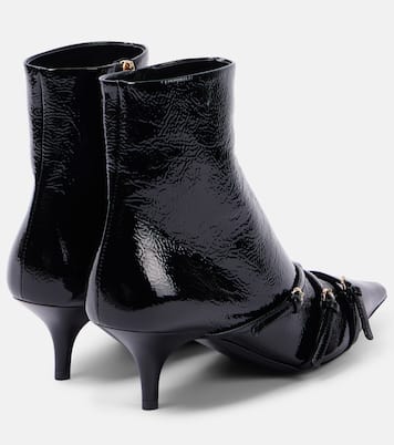 Patent leather ankle boots | Miu Miu