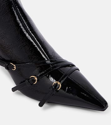 Patent leather ankle boots | Miu Miu