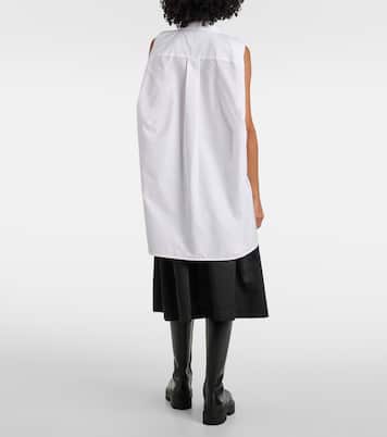 Abito corto in popeline | Sacai