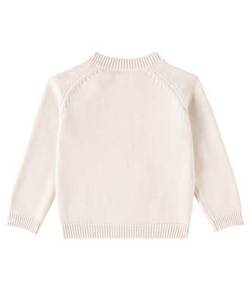 Baby Loeke cotton sweater | Donsje