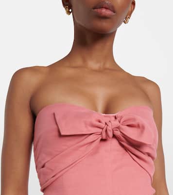 Abito lungo Rahel in misto lino e cotone | Tove