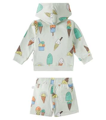 Bebé - set de sudadera y shorts de forro polar | Stella McCartney Kids