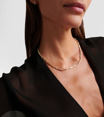 Halskette aus 18kt Gelbgold mit Diamanten | Suzanne Kalan