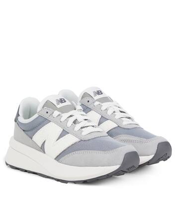 370 Junior suede-trimmed sneakers | New Balance Kids