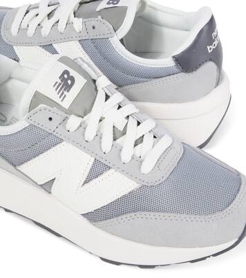 370 Junior suede-trimmed sneakers | New Balance Kids