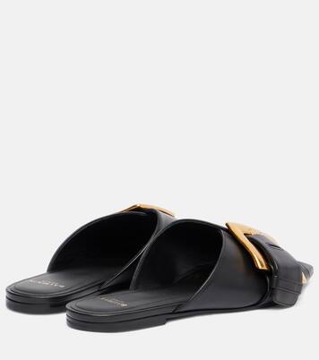 Anthem leather sandals | Balmain