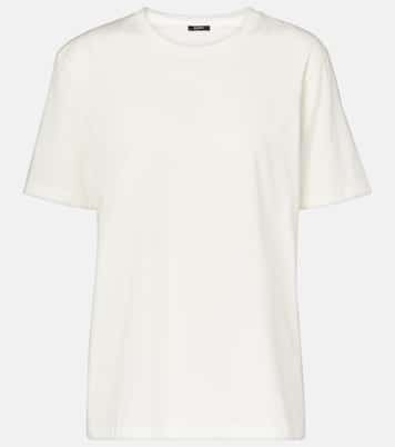 T-Shirt aus Baumwolle und Seide | Joseph