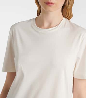 T-Shirt aus Baumwolle und Seide | Joseph