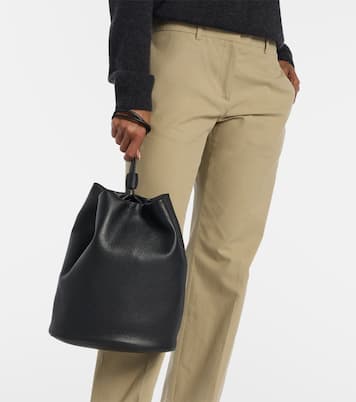 Joe Medium leather backpack | The Row