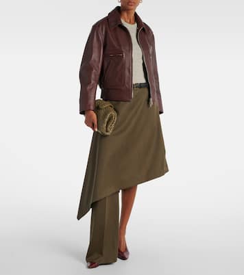 Lauren 1980 Small leather clutch | Bottega Veneta