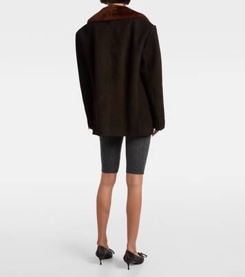 Shorts aus Wolle und Kaschmir | Prada