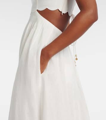 Midikleid Rhiannon aus Leinen | Zimmermann