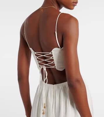 Midikleid Rhiannon aus Leinen | Zimmermann