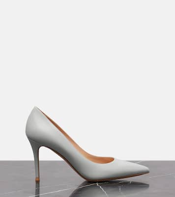 Gianvito 85 leather pumps | Gianvito Rossi