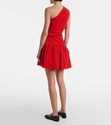 Robe asymétrique en coton | Patou